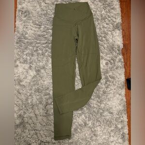 Aerie green leggings size small